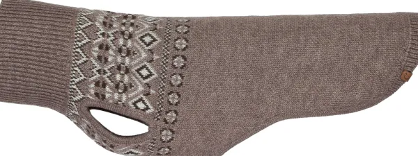 Cloud7 Bergen Sweater Greige koiran villamantteli, koko 3-6| Neuletakit