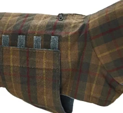 Cloud7 Talvitakit^Brooklyn Dog Coat Waxed Tartan koiran takki, koot 6-10, Tartan