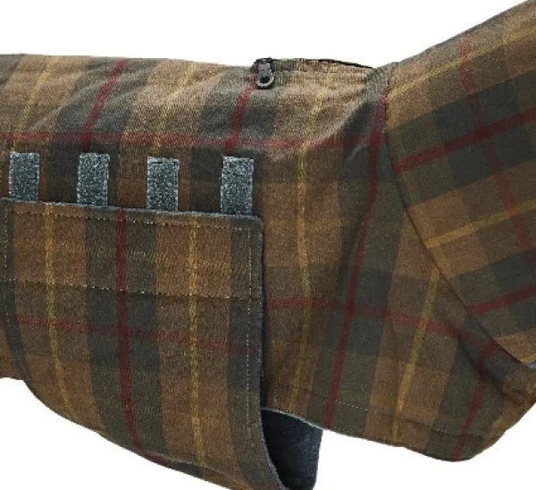Cloud7 Talvitakit^Brooklyn Dog Coat Waxed Tartan koiran takki, koot 6-10, Tartan