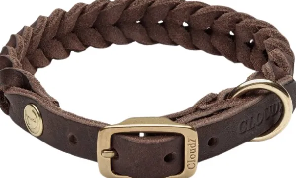 Cloud7 Kaulapannat^Collar Central Park nahkapanta, L-XXL, ruskea