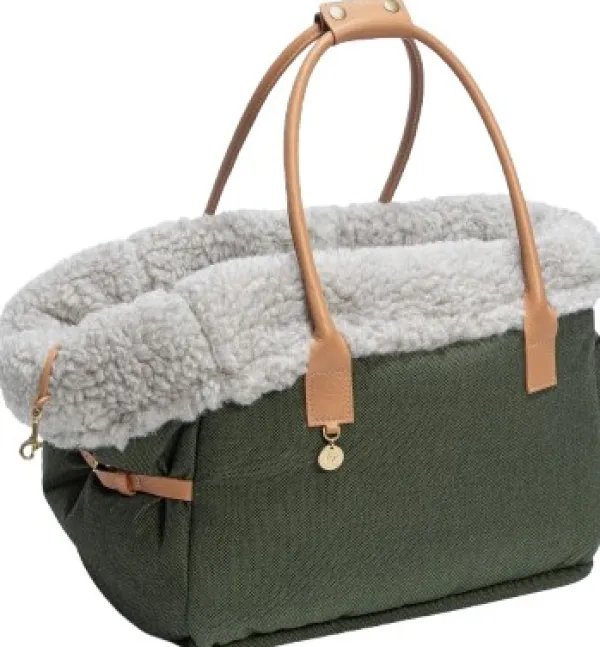 Cloud7 Dog Carrier Como Dark Green S, kantolaukku| Koiranpentujen Tarvikkeet