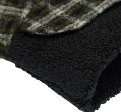 Cloud7 Fleecetakit^Dog Coat Brooklyn koirantakki, 3-5, Plaid Green