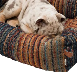 Cloud7 Koiranpedit^Sleepy Stripes koiranpeti, S, Blue-Red