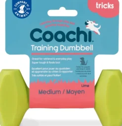 Coachi Training Dumbbell kelluva lelu, M, limenvihreä| Noutolelut