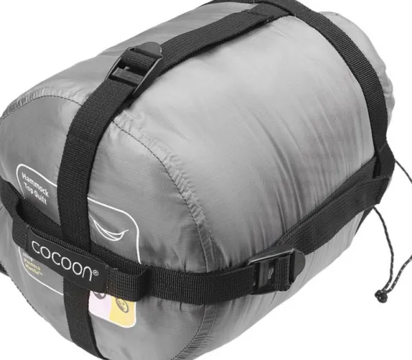 Cocoon Hammock Top Quilt riippumaton viltti/aluspeite, keltainen/tummanharmaa| Riippumatot