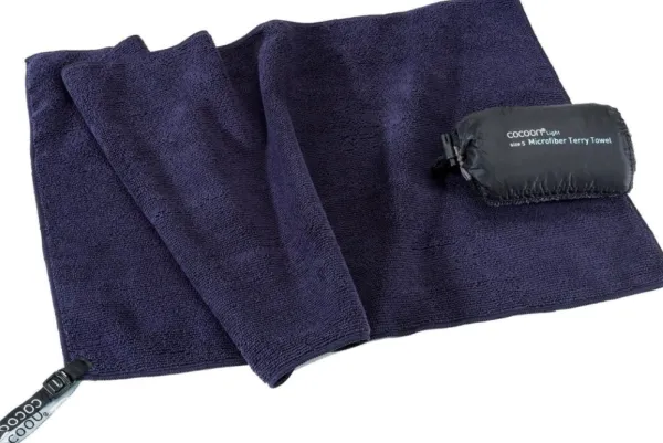Cocoon Matkatarvikkeet^Microfiber Terry Towel Light Dolphin Grey L