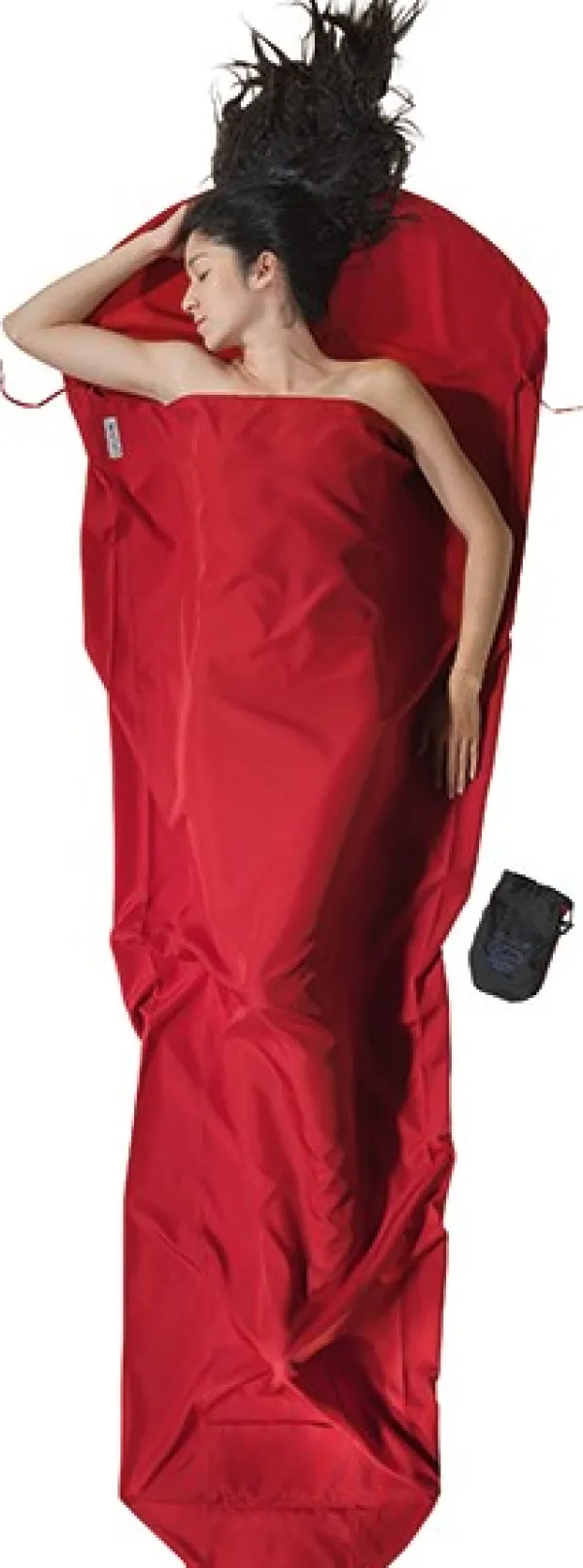 Cocoon Makuupussilakanat, peitot ja retkityynyt^MummyLiner Microfiber Cranberry