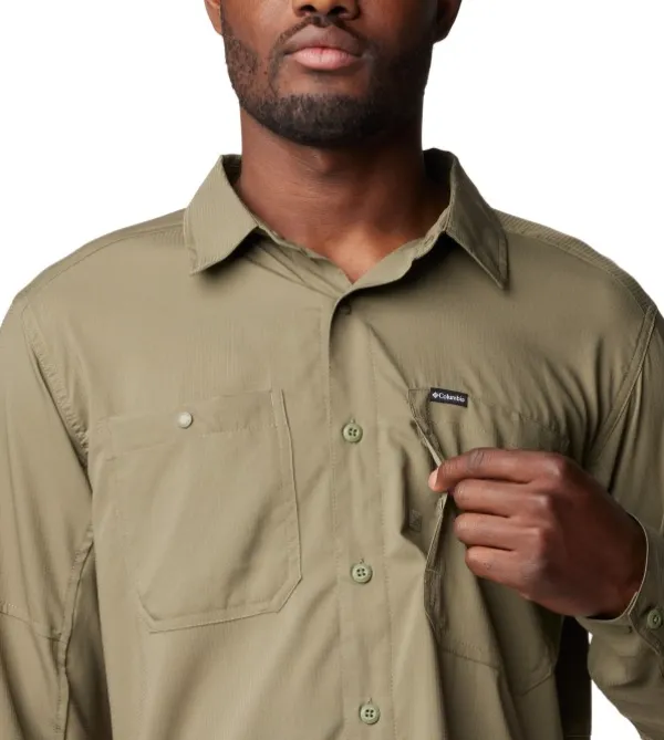 Columbia Flanelli- Ja Kauluspaidat^M's Silver Ridge™ Utility Lite Long Sleeve Stone Green