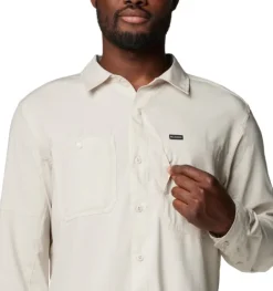 Columbia Flanelli- Ja Kauluspaidat^M's Silver Ridge™ Utility Lite Long Sleeve Dark Stone