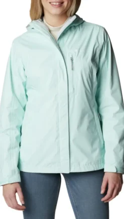 Columbia Pouring Adventure II Jacket naisten ulkoilutakki, vaaleansininen| Kuori- Ja Sadetakit