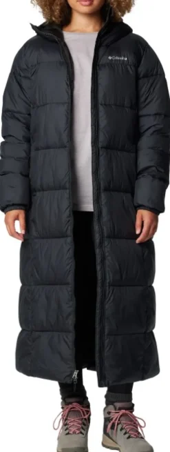 Columbia Puffect™ II Long Jacket naisten takki, Black| Talvitakit