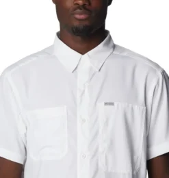 Columbia Flanelli- Ja Kauluspaidat^Silver Ridge Utility Lite Short Sleeve paita, valkoinen