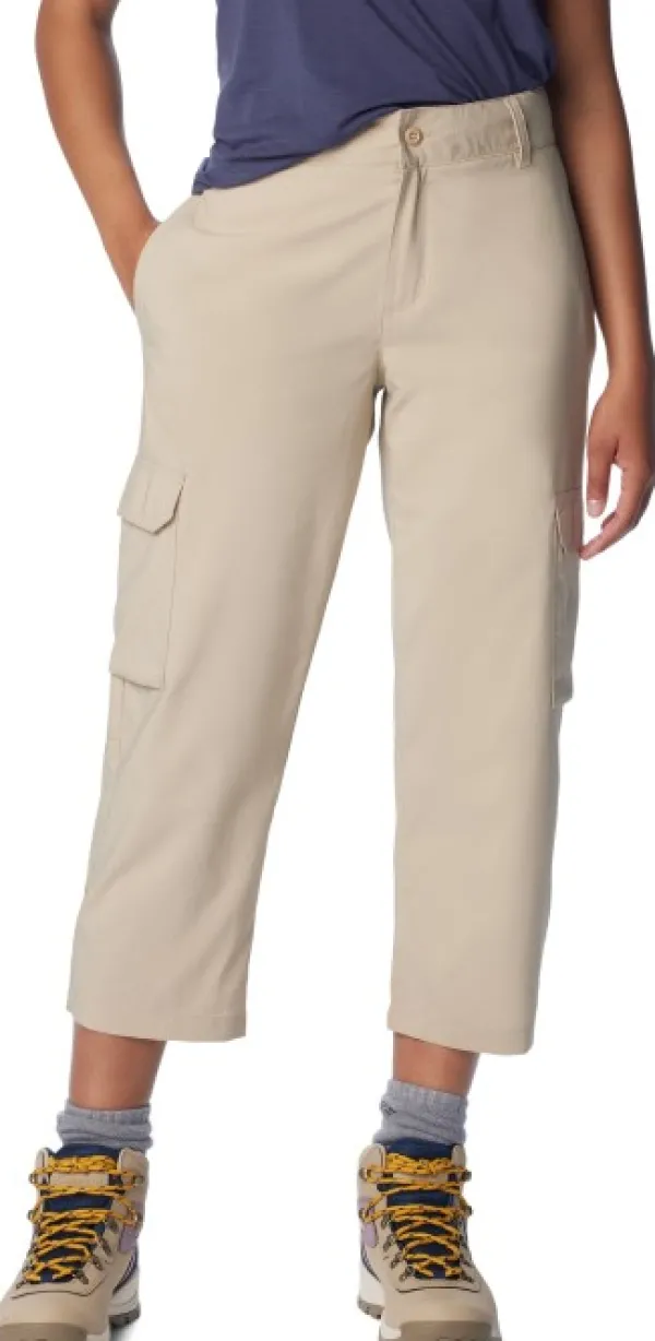 Columbia Metsästyshousut/Polvihousut Metsästykseen^Silver Ridge Utility™ Capri naisten caprit, Ancient Fossil
