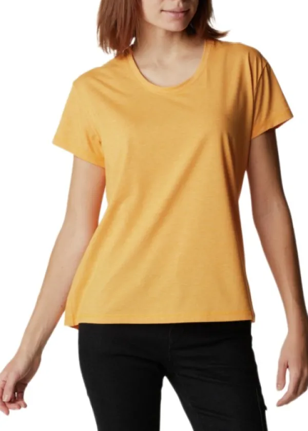 Columbia Sun Trek naisten t-paita, vaalean oranssi| T-paidat Ja Pikeepaidat