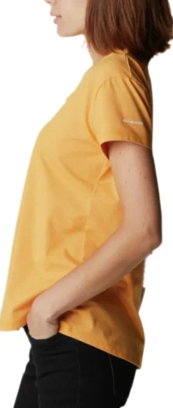 Columbia Sun Trek naisten t-paita, vaalean oranssi| T-paidat Ja Pikeepaidat