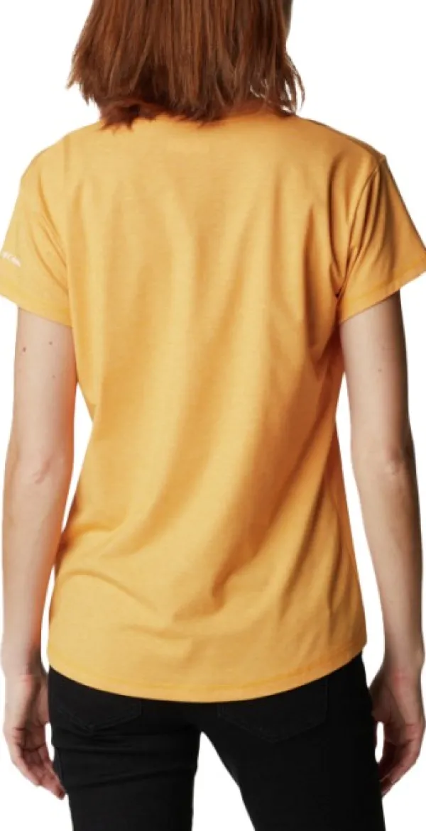 Columbia Sun Trek naisten t-paita, vaalean oranssi| T-paidat Ja Pikeepaidat