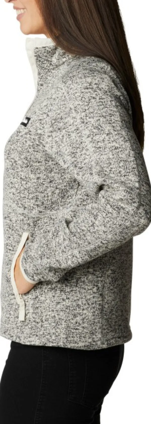 Columbia Hupparit, Fleecet Ja Välipaidat^Sweater Weather Full Zip naisten fleecetakki, Chalk Heather