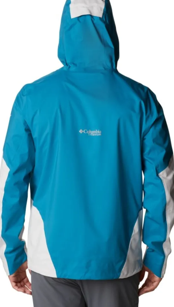 Columbia Titan Pass 2.5L Shell kuoritakki, Nimbus Grey| Kuori- Ja Sadetakit