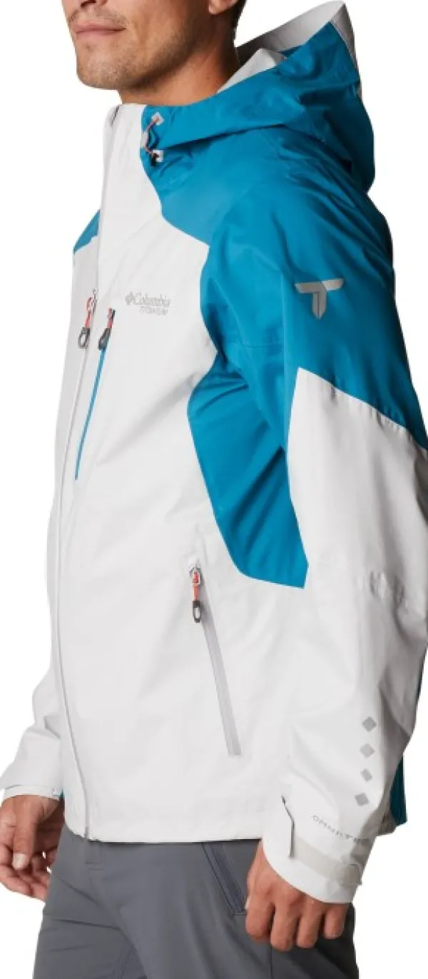 Columbia Titan Pass 2.5L Shell kuoritakki, Nimbus Grey| Kuori- Ja Sadetakit