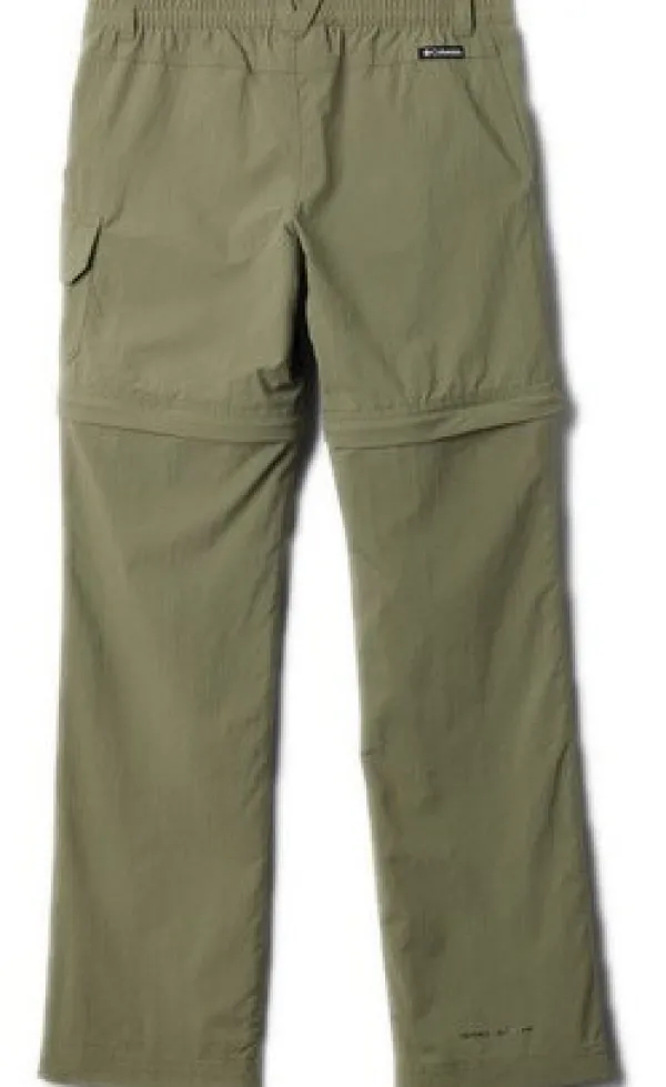 Columbia Youth Girls Silver Ridge IV Convertible nuorten katkolahjehousut, vihreänharmaa| Lasten Housut