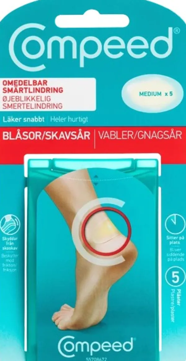 Compeed Kengänhoito^rakkolaastari, Medium