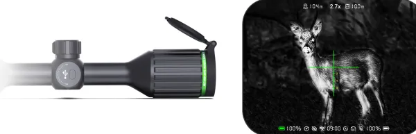 Conotech Night Arrow 350 LIIR kiikaritähtäin lämpökameralla| Etäisyysmittarit
