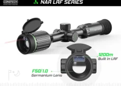 Conotech Night Arrow 350 LIIR kiikaritähtäin lämpökameralla| Etäisyysmittarit