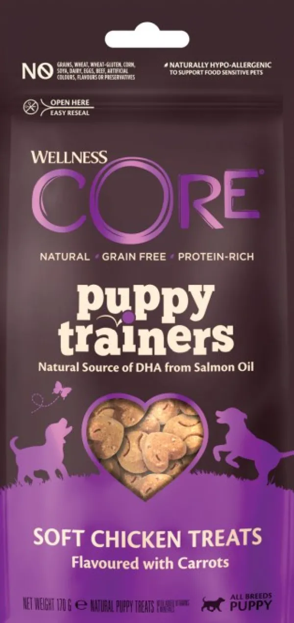CORE Makupalat^Protein Bites Puppy Trainers makupalat pennuille, 170g