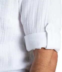 Craghoppers Flanelli- Ja Kauluspaidat^M's Moro Long Sleeved Shirt White