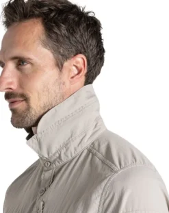 Craghoppers Hyönteissuojatut Vaatteet^NosiLife Adventure III LS Shirt paita, Parchment