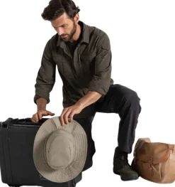 Craghoppers Hyönteissuojatut Vaatteet^NosiLife Adventure LS Shirt III paita, Woodland Green