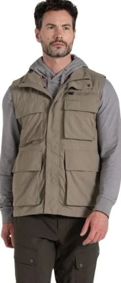 Craghoppers NosiLife Adventure liivi, khaki| Hyönteissuojatut Vaatteet