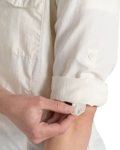 Craghoppers Hyönteissuojatut Vaatteet^NosiLife Adventure LS Shirt III naisten paita, Seasalt