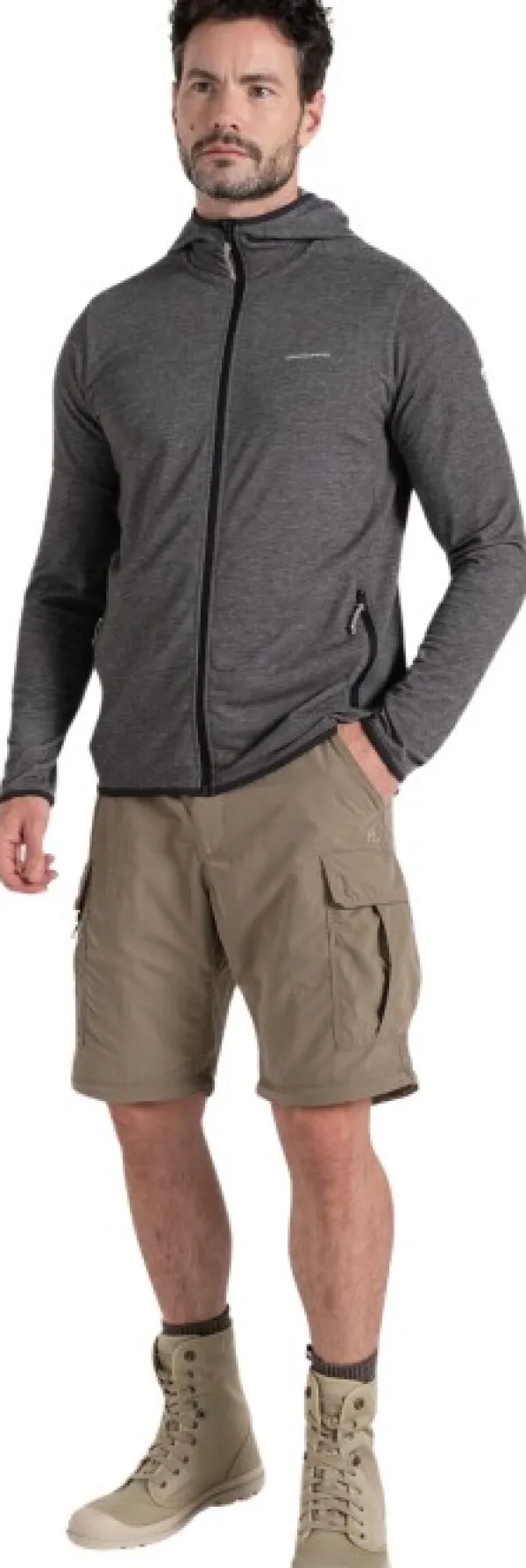 Craghoppers Shortsit^NosiLife Convertible Cargo katkolahjehousut, khaki