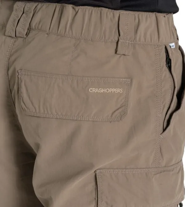 Craghoppers Shortsit^NosiLife Convertible Cargo katkolahjehousut, khaki