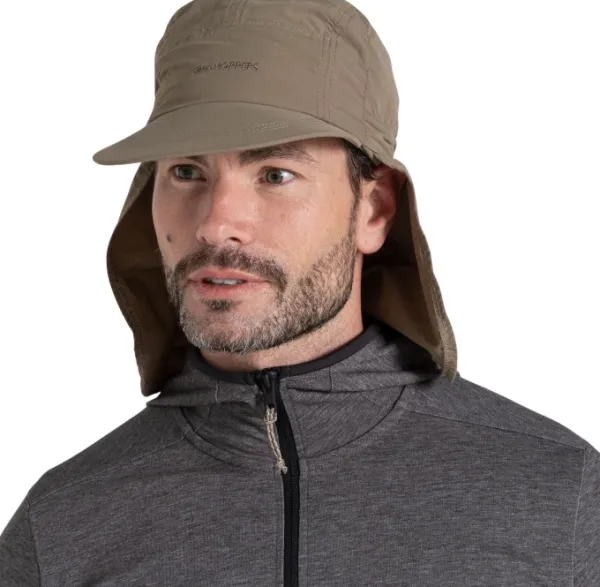Craghoppers NosiLife Desert Hat III lippalakki, khaki| Hyönteissuojatut Vaatteet