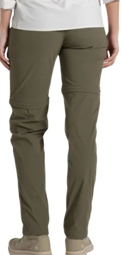 Craghoppers NosiLife Pro Convertible Trouser III naisten katkolahjehousut, Wild Olive| Shortsit