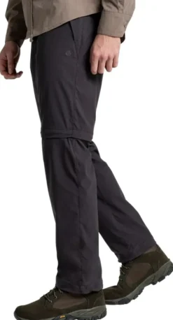 Craghoppers Hyönteissuojatut Vaatteet^NosiLife Pro Convertible Trousers katkolahjehousut, mustaharmaa