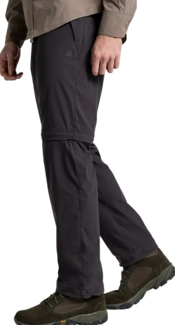 Craghoppers Hyönteissuojatut Vaatteet^NosiLife Pro Convertible Trousers katkolahjehousut, mustaharmaa