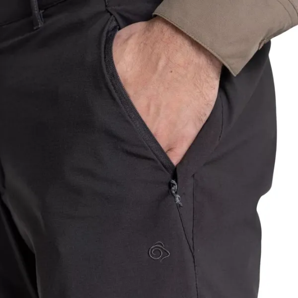 Craghoppers Hyönteissuojatut Vaatteet^NosiLife Pro Convertible Trousers katkolahjehousut, mustaharmaa