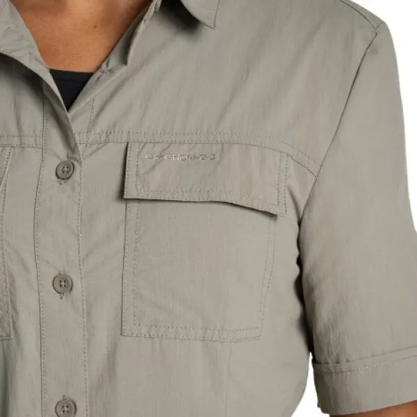 Craghoppers W's NosiLife Carina Adventure Dress Vert| Hyönteissuojatut Vaatteet