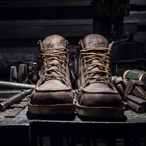 Danner Bull Run Moc Toe 6" kengät, ruskea| Työkengät