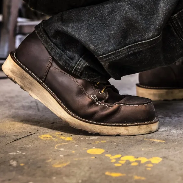Danner Bull Run Moc Toe 6" kengät, ruskea| Työkengät