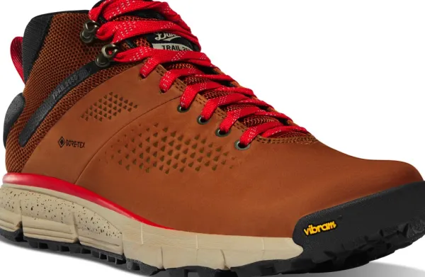 Danner Trail 2650 Mid 4" vaelluskengät, Brown/Red GTX| Ulkoilukengät