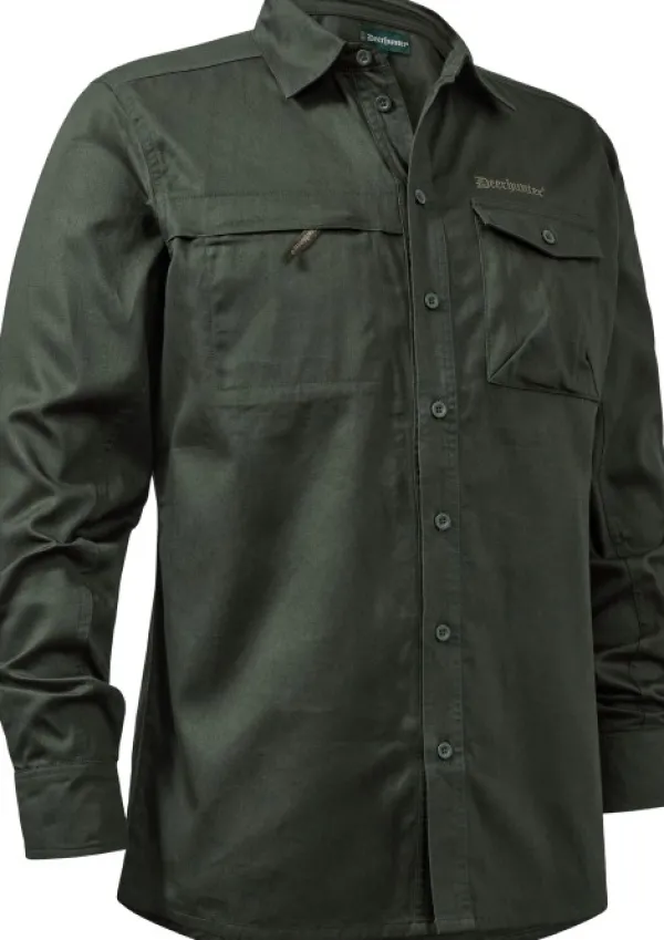 Deerhunter Atlas Shirt pitkähihainen paita, tummanvihreäTimber| Metsästyspaidat