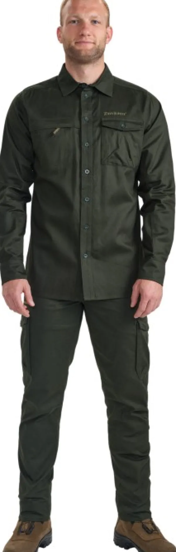 Deerhunter Atlas Shirt pitkähihainen paita, tummanvihreäTimber| Metsästyspaidat