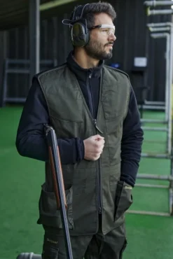 Deerhunter Atlas Shooting Waistcoat ampumaliivi, tummanvihreä| Metsästysliivit/Ampumaliivit