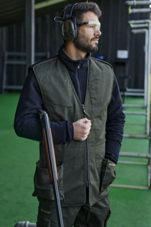 Deerhunter Atlas Shooting Waistcoat ampumaliivi, tummanvihreä| Metsästysliivit/Ampumaliivit