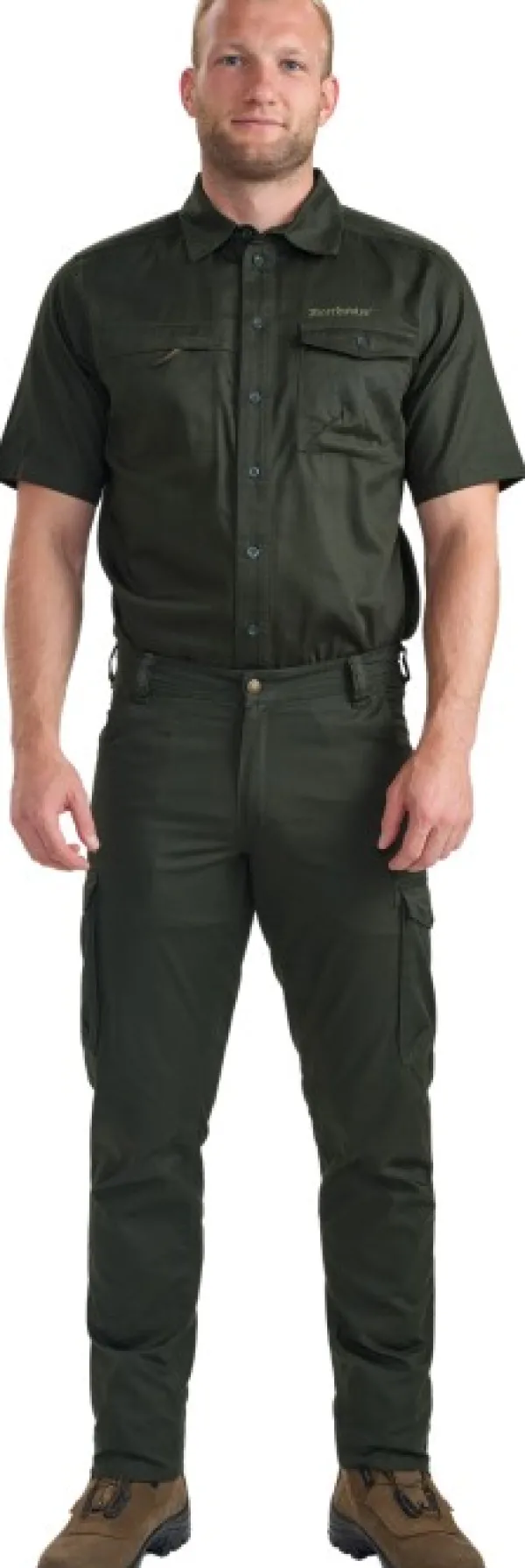 Deerhunter Retkeilyhousut^Atlas Trousers housut, tummanvihreä