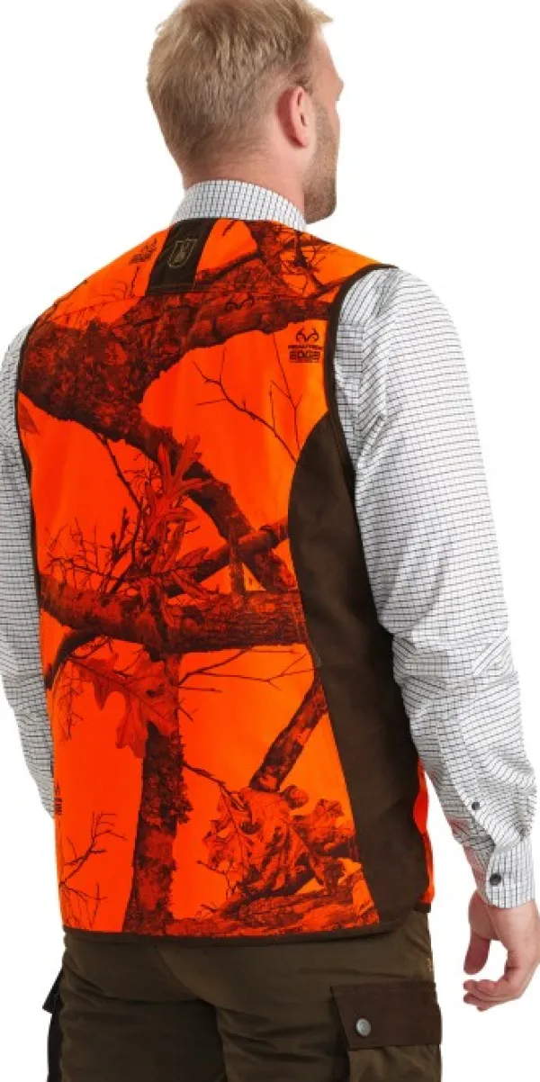 Deerhunter Koiranohjaajan Vaatteet^Eagle Waistcoat metsästysliivi, REALTREE EDGE® ORANGE